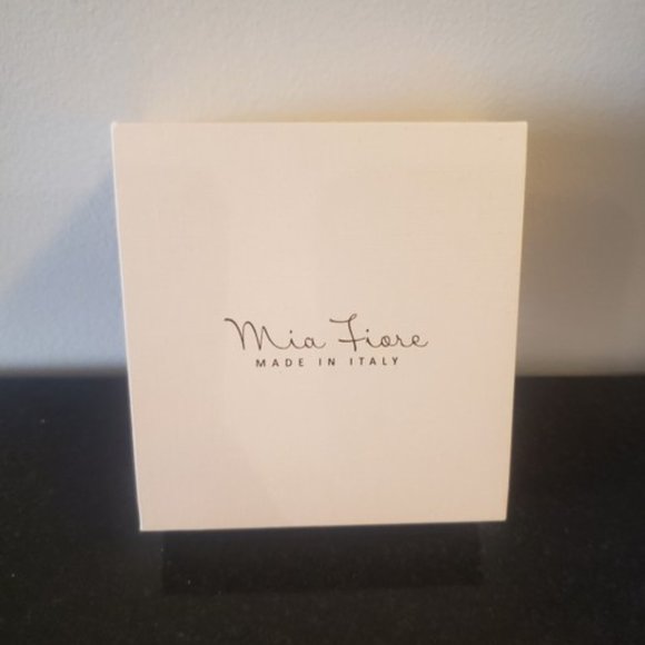 NWT Mia Fiore Multitone Silver Earrings - Picture 6 of 6